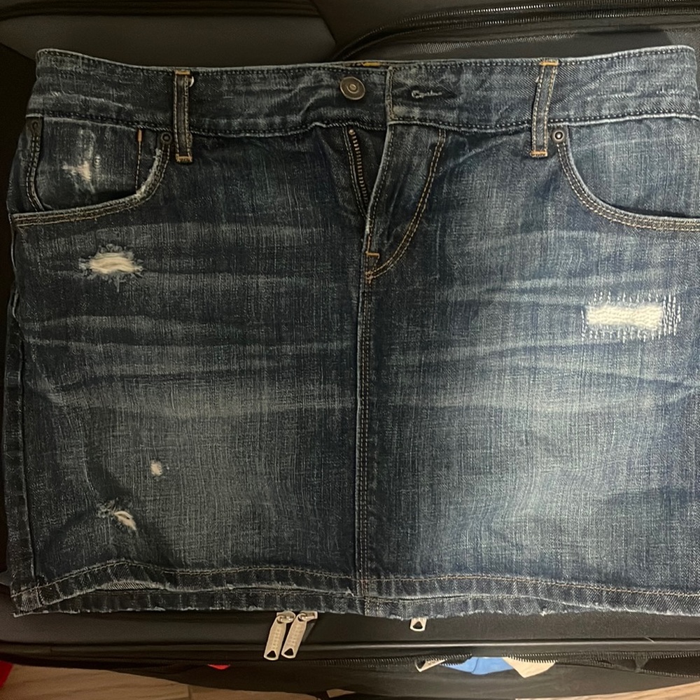 Denim skirt size 4